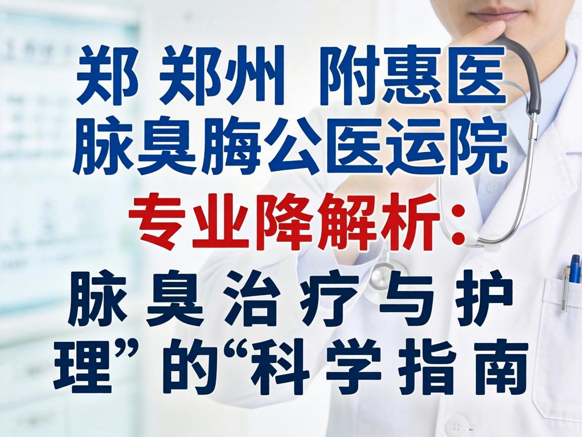 郑州附医腋臭医院专业解析，腋臭治疗与护理的科学指南