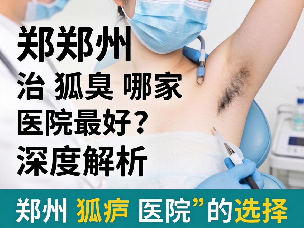郑州治狐臭哪家医院最好？深度解析郑州狐臭医院的选择