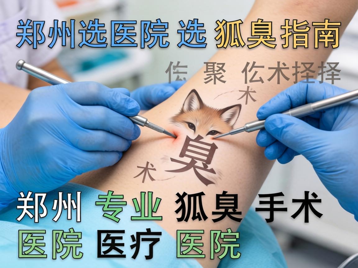 郑州狐臭手术医院选择指南，聚焦郑州专业狐臭手术医院