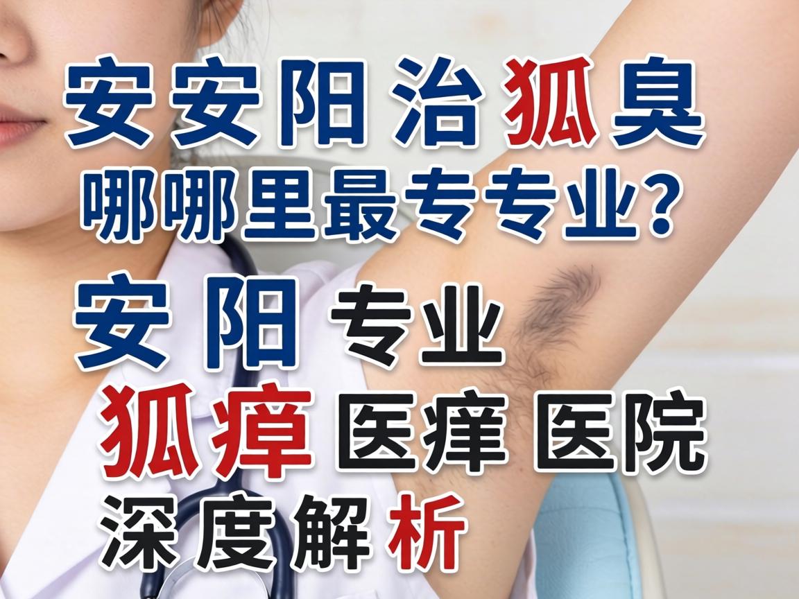安阳治狐臭哪里最专业?安阳专业狐臭医院深度解析 安阳治狐臭哪里最专业?安阳专业狐臭医院深度解析