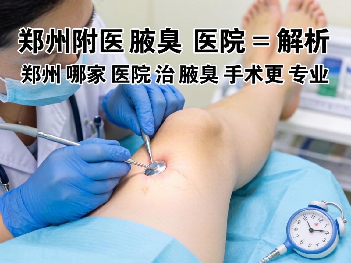 郑州附医腋臭医院解析，郑州哪家医院治腋臭手术更专业