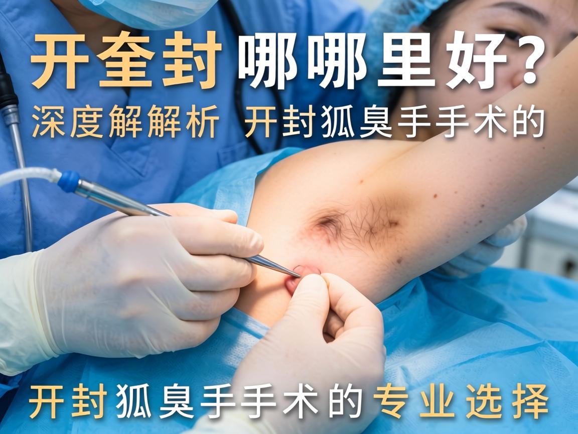 开封狐臭手术哪里好?深度解析开封狐臭手术的专业选择 开封狐臭手术哪里好?深度解析开封狐臭手术的专业选择