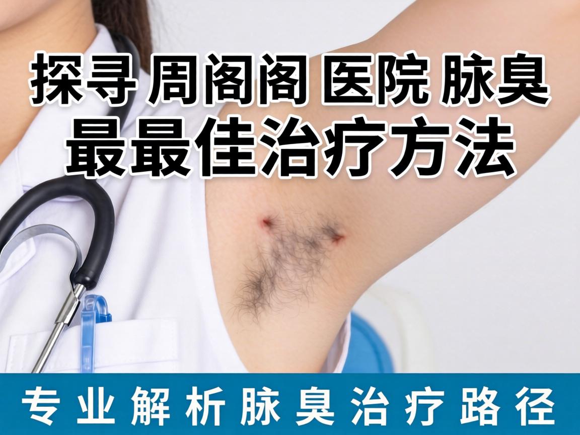 探寻周口医院腋臭最佳治疗方法，专业解析腋臭治疗路径