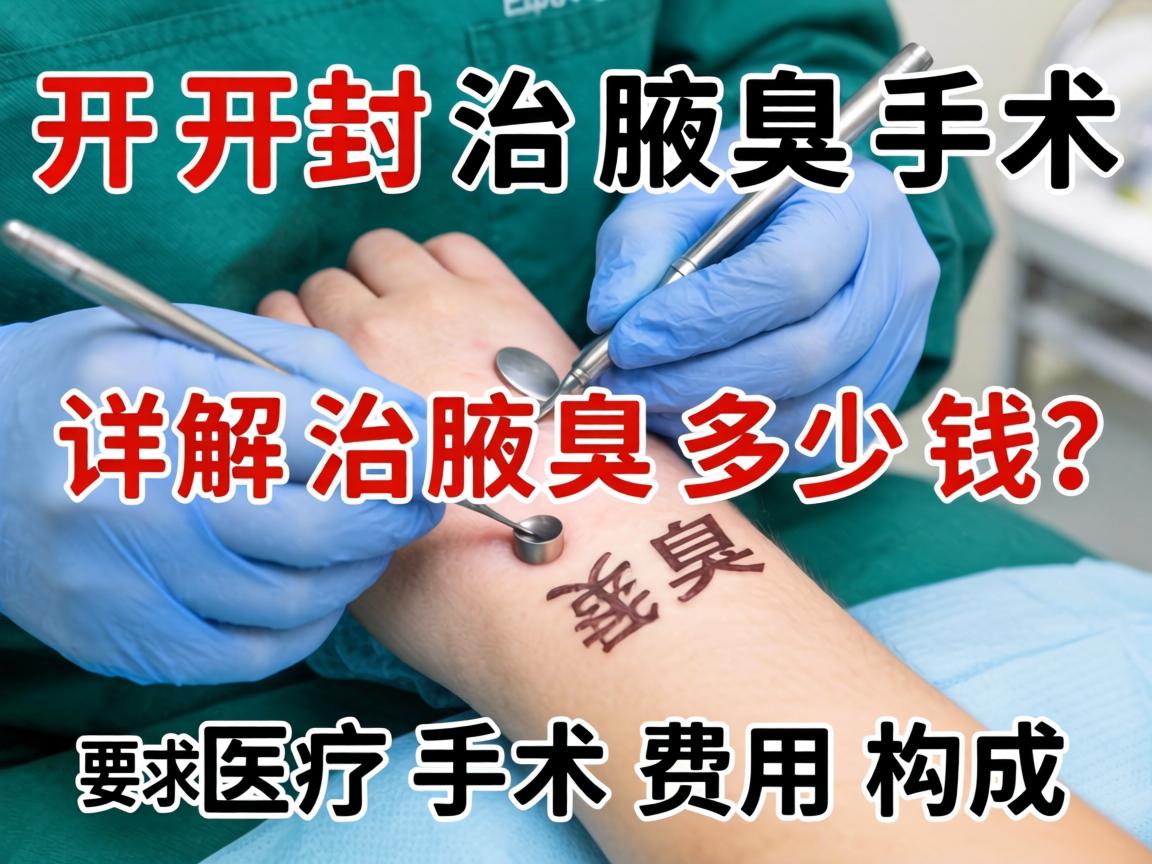 开封治腋臭手术多少钱?详解治腋臭手术费用构成 开封治腋臭手术多少钱?详解治腋臭手术费用构成