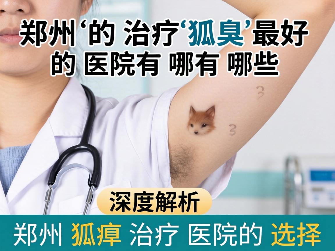 郑州治疗狐臭最好的医院有哪些?深度解析郑州狐臭治疗医院的选择 郑州治疗狐臭最好的医院有哪些?深度解析郑州狐臭治疗医院的选择