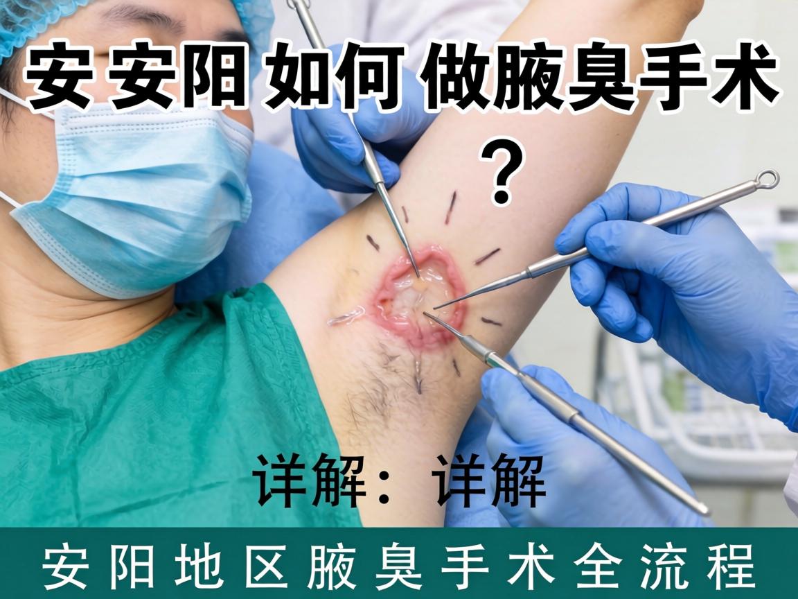 安阳如何做腋臭手术?详解安阳地区腋臭手术全流程 安阳如何做腋臭手术?详解安阳地区腋臭手术全流程