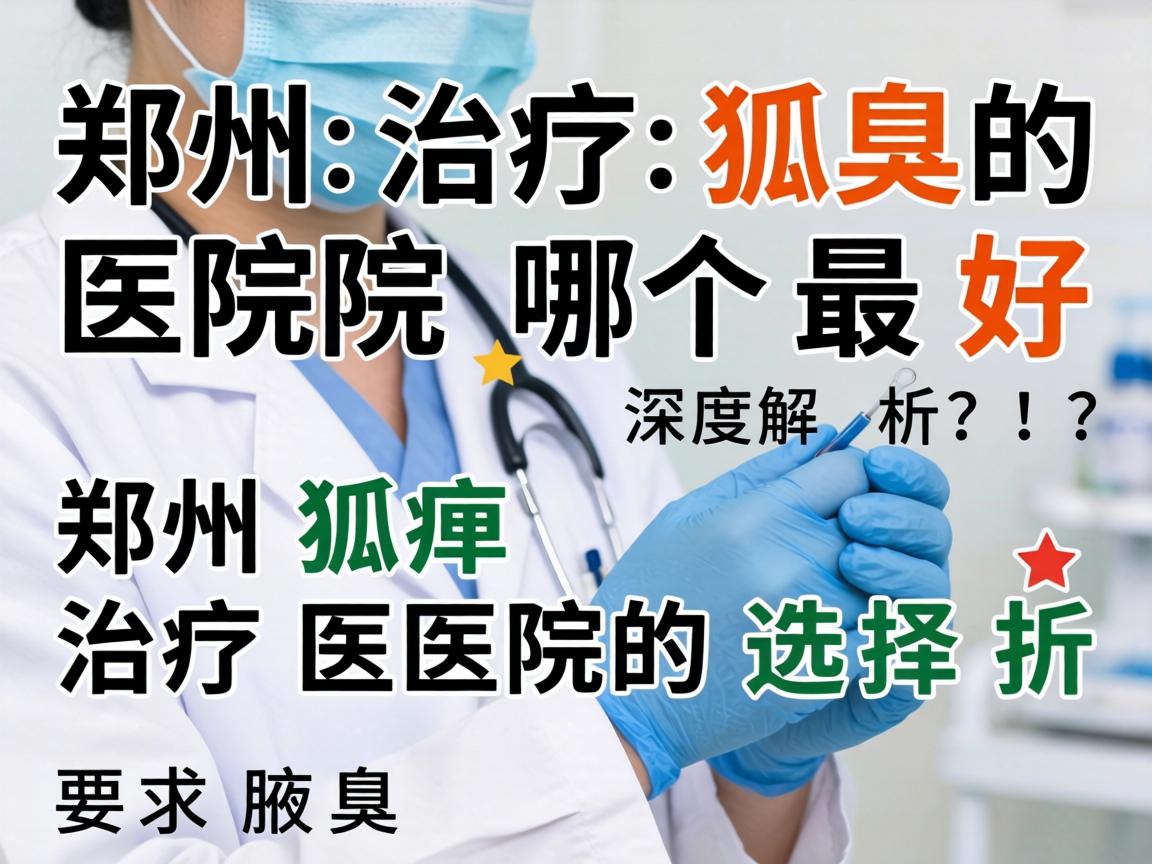郑州治疗狐臭的医院哪个最好?深度解析郑州狐臭治疗医院的选择 郑州治疗狐臭的医院哪个最好?深度解析郑州狐臭治疗医院的选择