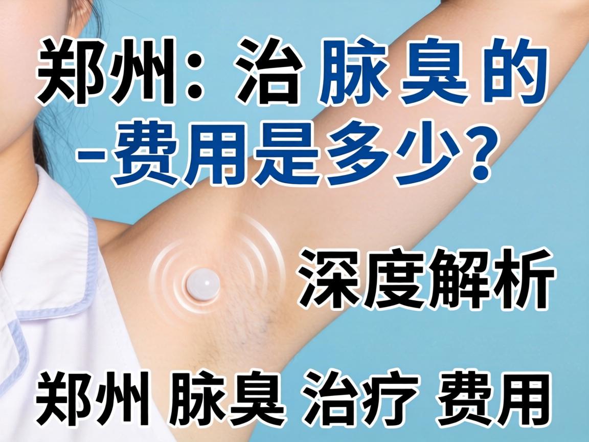 郑州治腋臭的费用是多少？深度解析郑州腋臭治疗费用