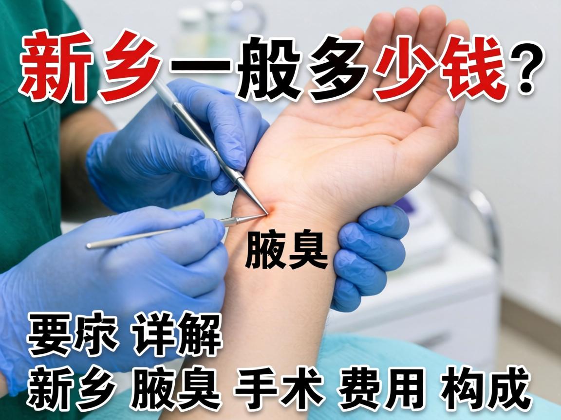 新乡腋臭手术一般多少钱?详解新乡腋臭手术费用构成 新乡腋臭手术一般多少钱?详解新乡腋臭手术费用构成