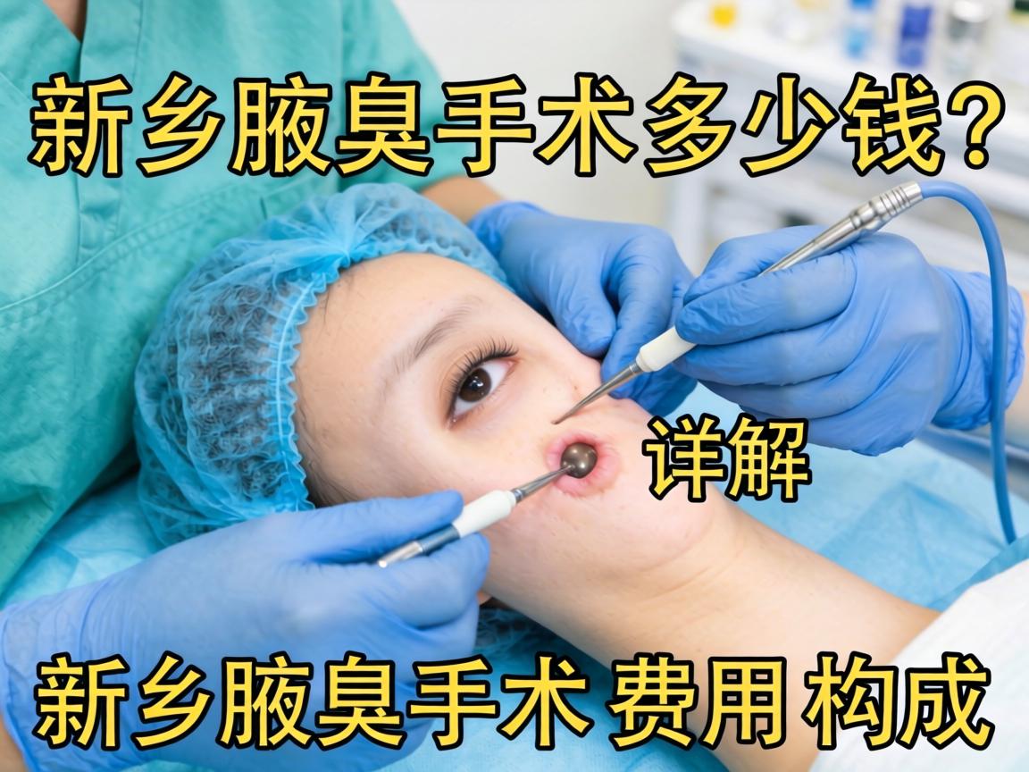 新乡腋臭手术多少钱？详解新乡腋臭手术费用构成