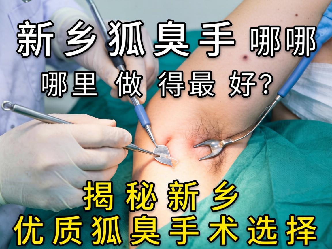 新乡狐臭手术哪里做得最好？揭秘新乡优质狐臭手术选择