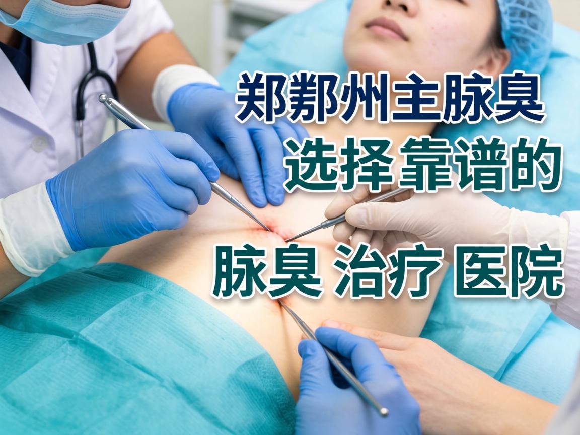 郑州腋臭手术医院解析，如何选择靠谱的腋臭治疗医院