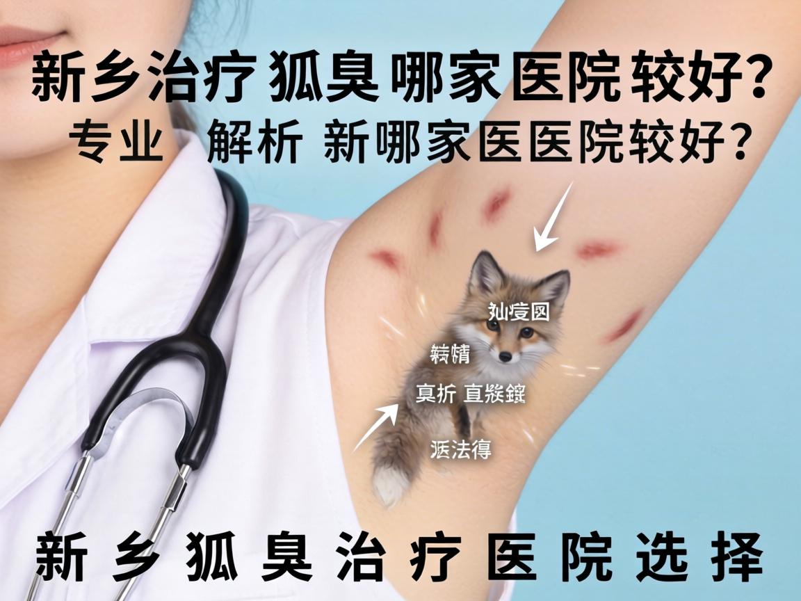 新乡治疗狐臭哪家医院较好？专业解析新乡狐臭治疗医院选择