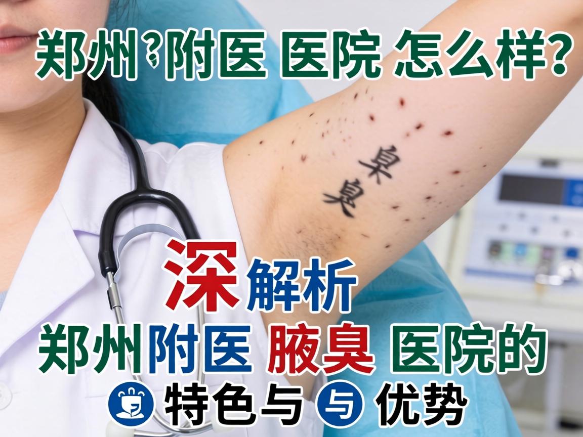 郑州附医腋臭医院怎么样？深度解析郑州附医腋臭医院的特色与优势