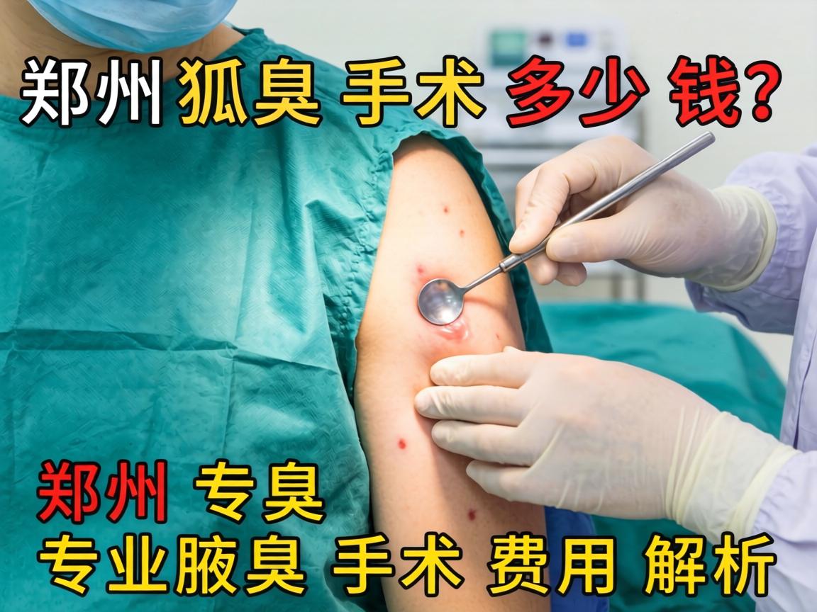 郑州狐臭手术多少钱?郑州专业腋臭手术费用解析 郑州狐臭手术多少钱?郑州专业腋臭手术费用解析