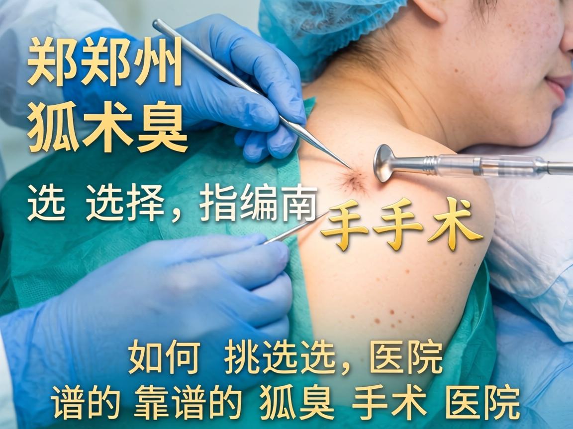 郑州狐臭手术医院选择指南,如何挑选靠谱的狐臭手术医院 郑州狐臭手术医院选择指南,如何挑选靠谱的狐臭手术医院