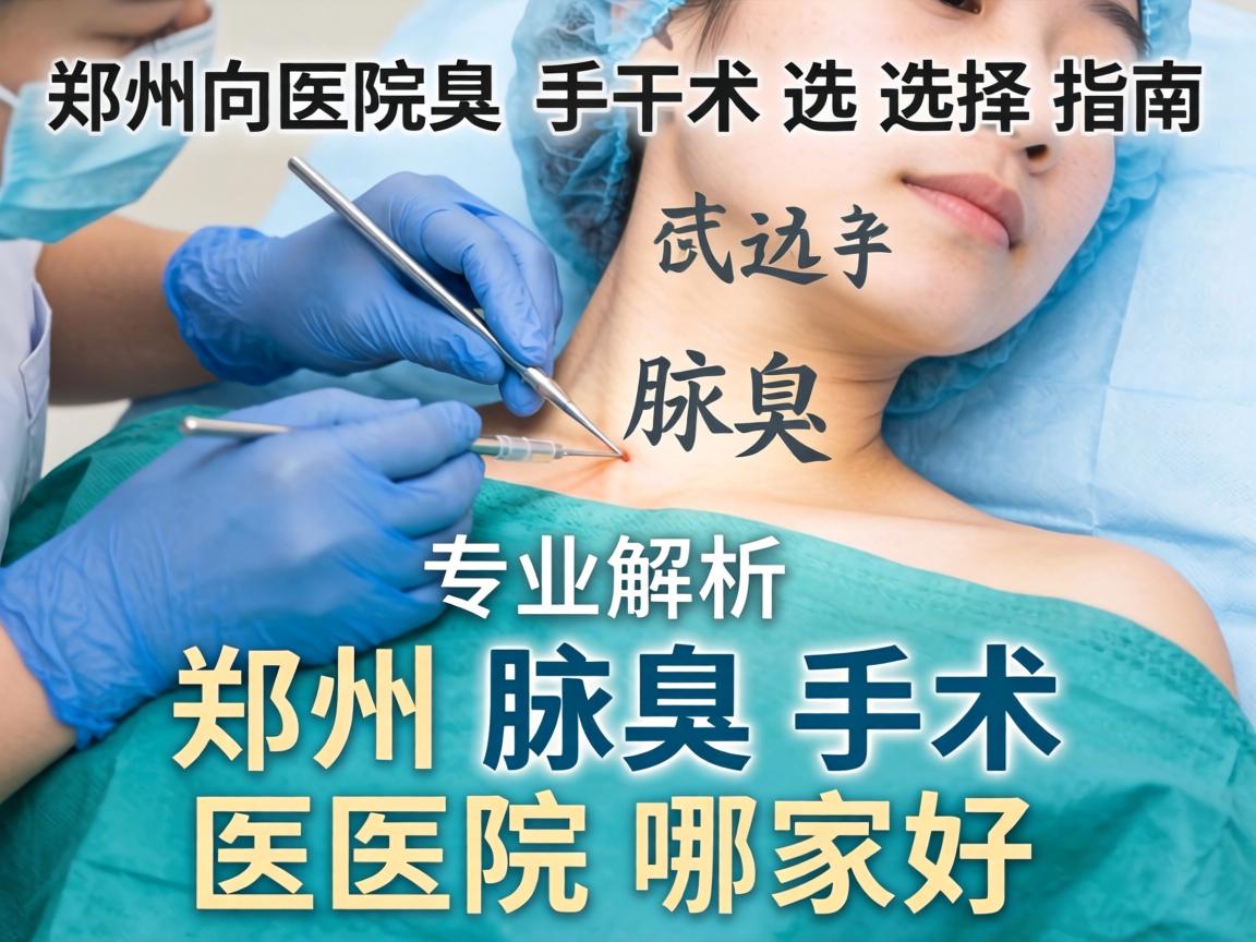 郑州腋臭手术医院选择指南,专业解析郑州腋臭手术医院哪家好 郑州腋臭手术医院选择指南,专业解析郑州腋臭手术医院哪家好