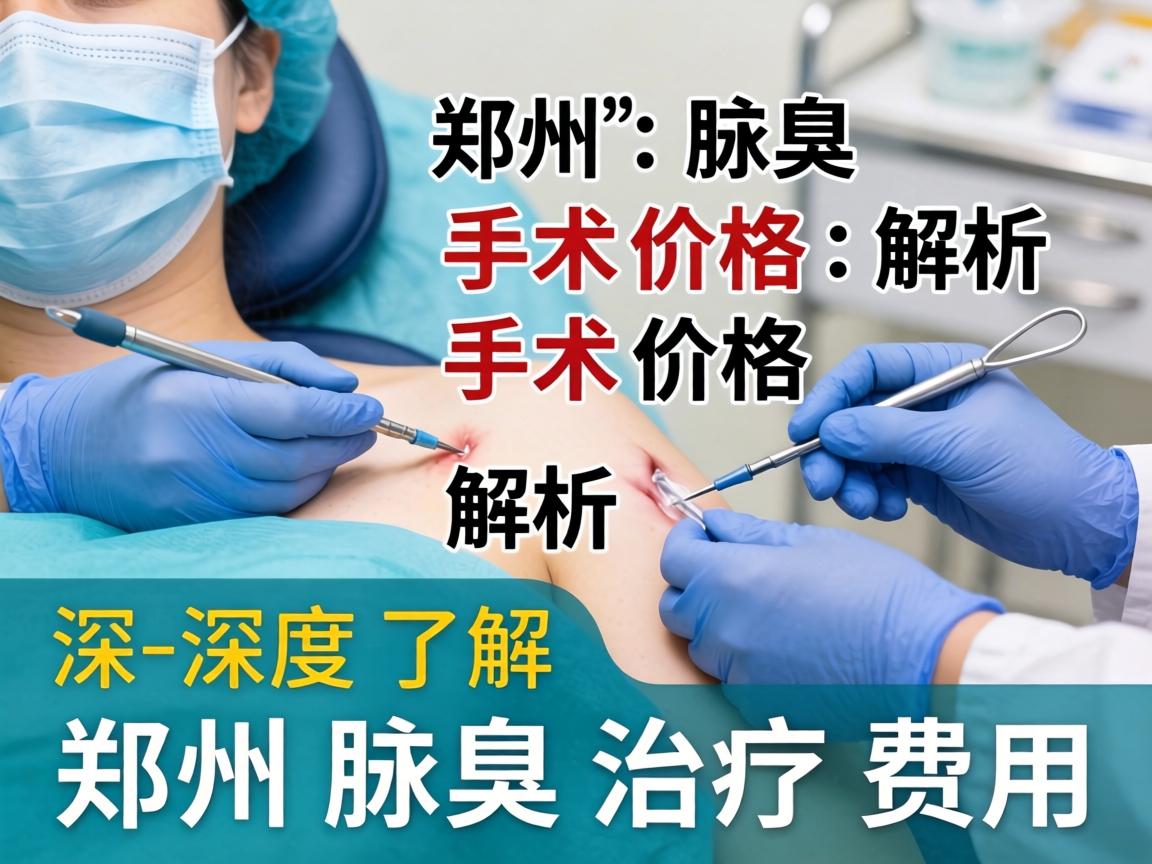 郑州腋臭手术价格解析，深度了解郑州腋臭治疗费用