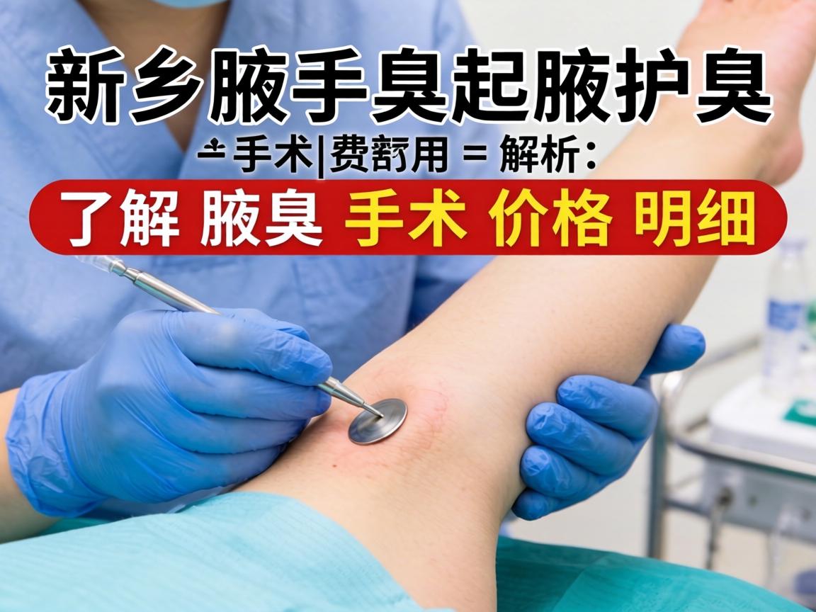 新乡腋臭手术费用解析，了解腋臭手术价格明细