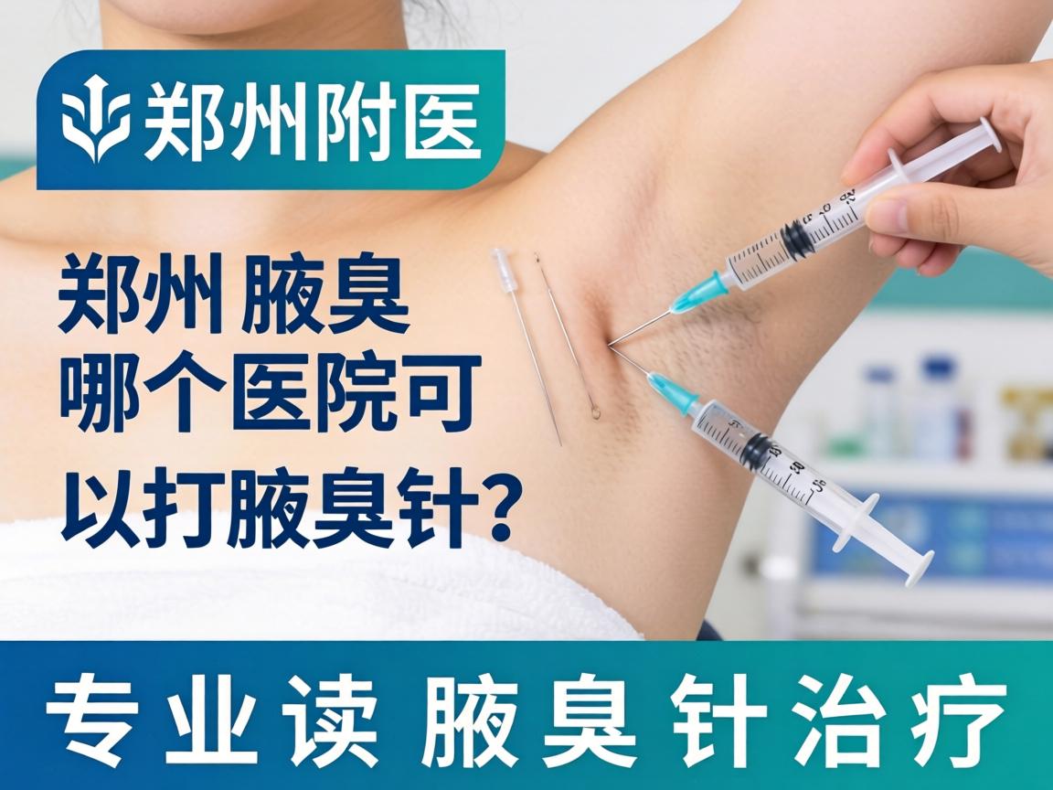 郑州附医腋臭医院解析,郑州哪个医院可以打腋臭针?专业解读腋臭针治疗 郑州附医腋臭医院解析,郑州哪个医院可以打腋臭针?专业解读腋臭针治疗