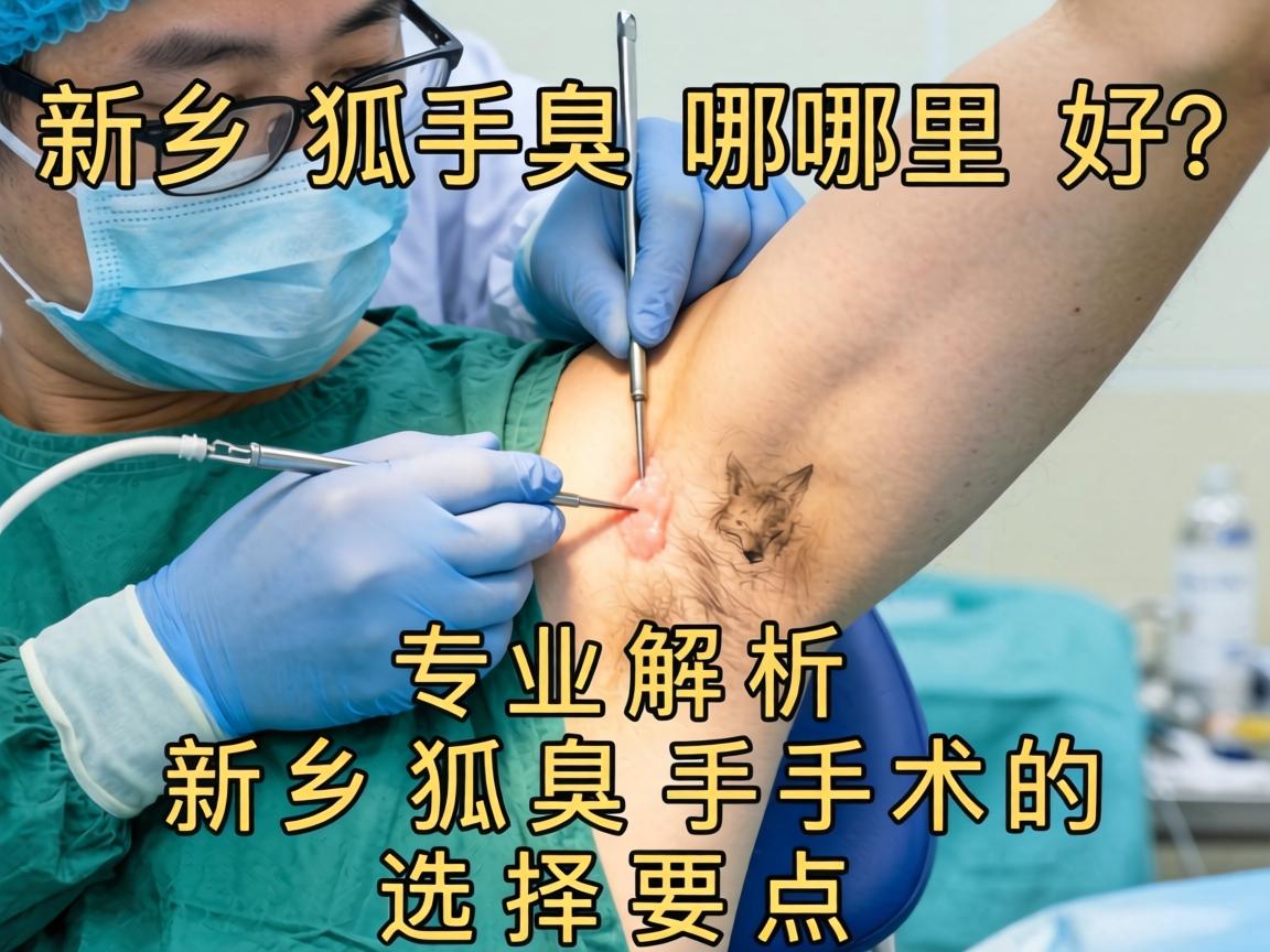 新乡狐臭手术哪里好？专业解析新乡狐臭手术的选择要点