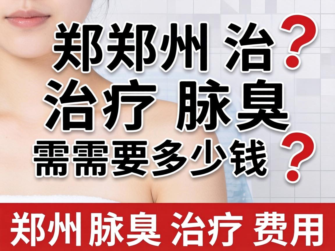 郑州治疗腋臭需要多少钱？详解郑州腋臭治疗费用
