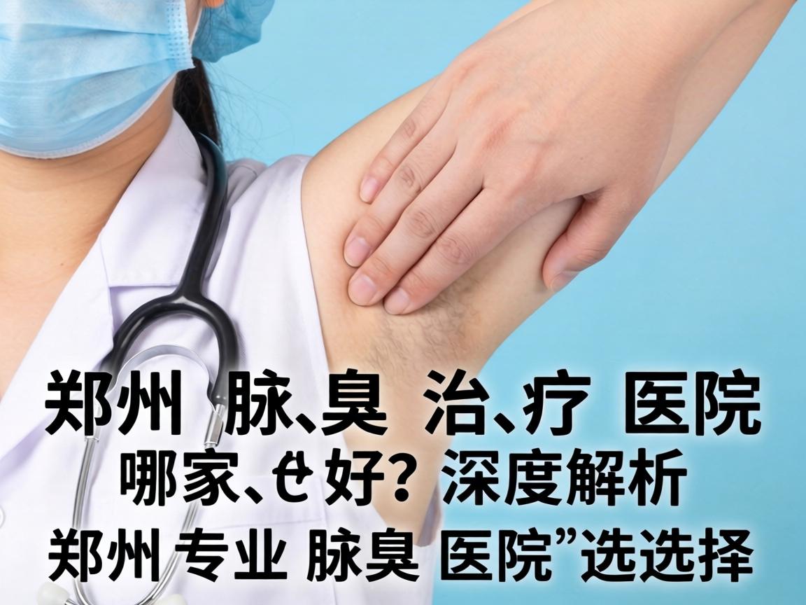 郑州腋臭治疗医院哪家好？深度解析郑州专业腋臭医院的选择