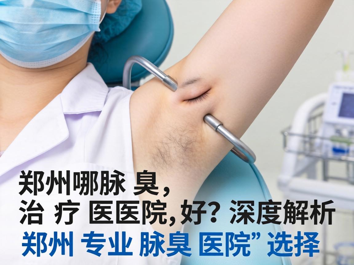 郑州腋臭治疗医院哪家好？深度解析郑州专业腋臭医院的选择