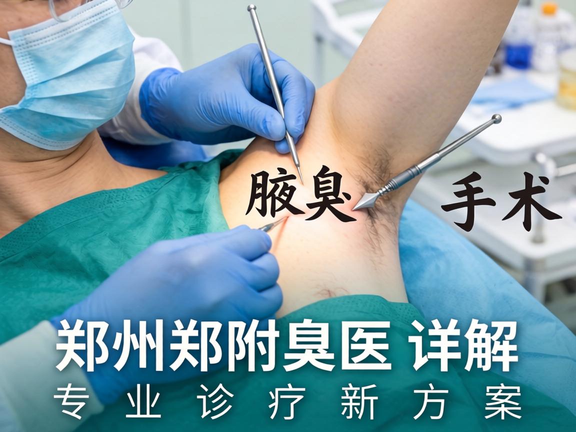 郑州腋臭手术，郑州附医详解专业诊疗新方案