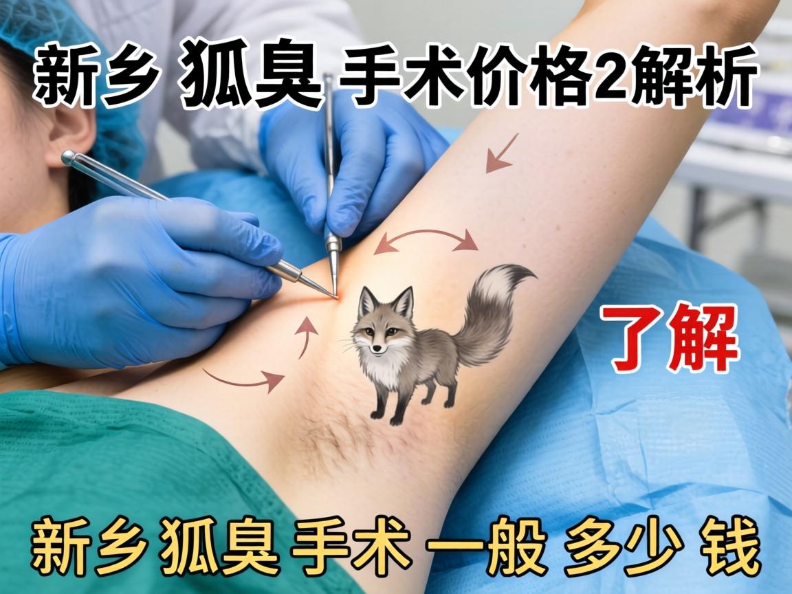 新乡狐臭手术价格解析，了解新乡狐臭手术一般多少钱