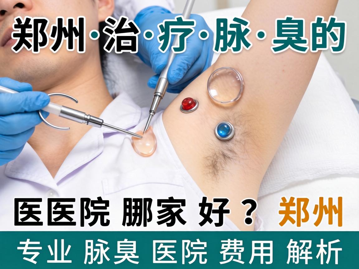 郑州治疗腋臭的医院哪家好？郑州专业腋臭医院费用解析