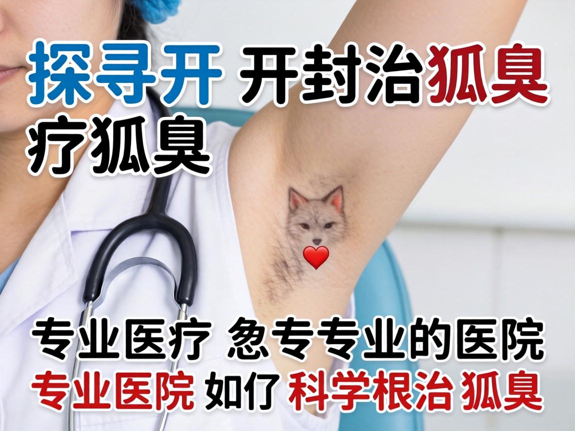 探寻开封治疗狐臭专业的医院，专业医院如何科学根治狐臭