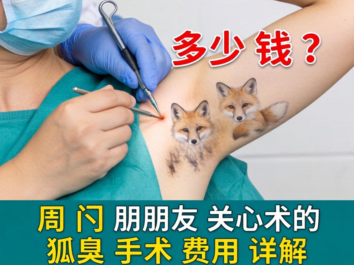 狐臭手术多少钱？周口朋友关心的狐臭手术费用详解