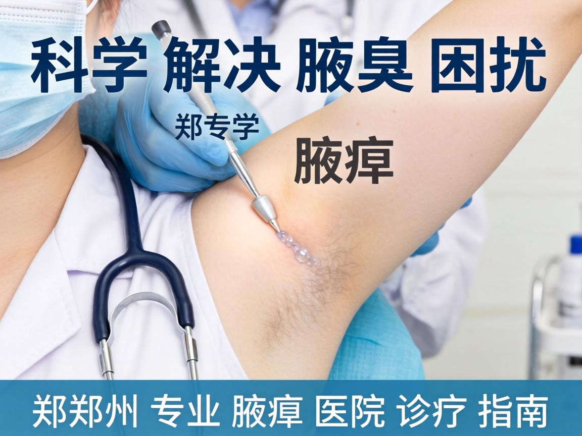 科学解决腋臭困扰，郑州专业腋臭医院诊疗指南