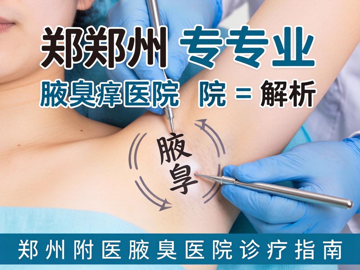 郑州专业腋臭医院解析，郑州附医腋臭医院诊疗指南