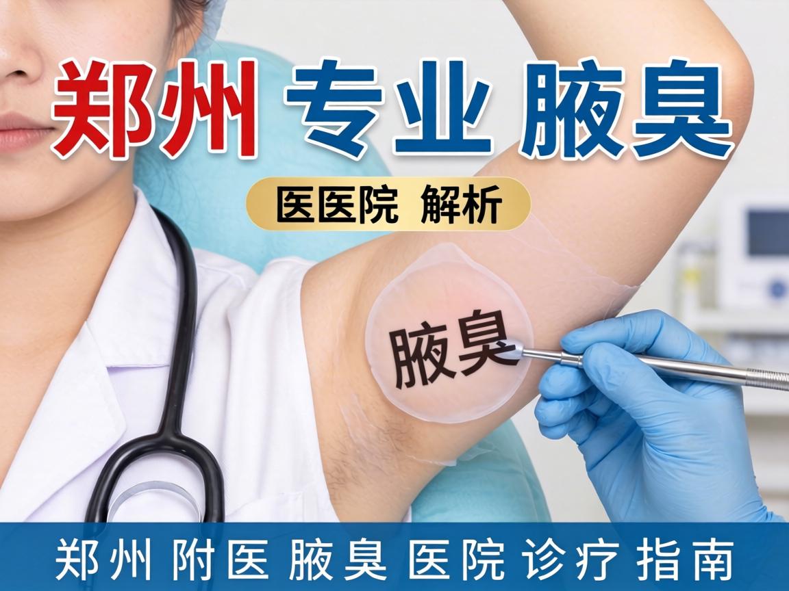 郑州专业腋臭医院解析，郑州附医腋臭医院诊疗指南