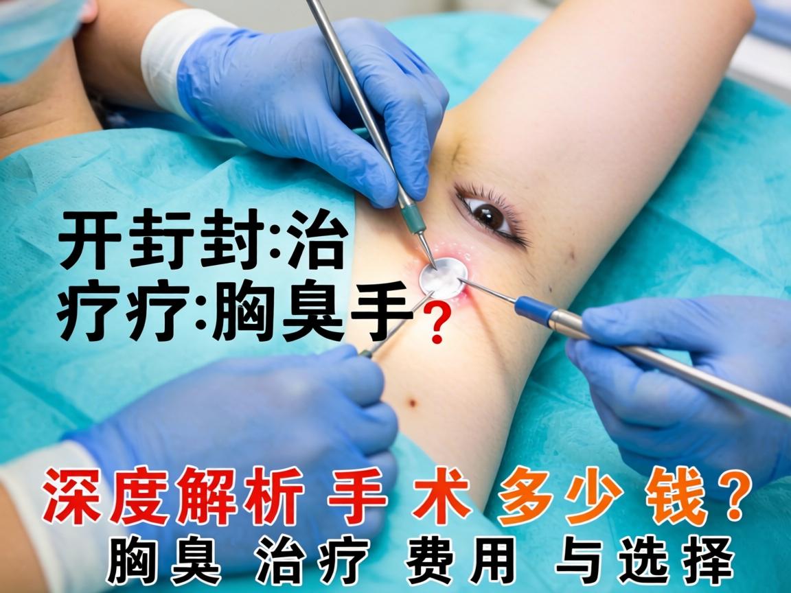 开封治疗腋臭手术多少钱？深度解析腋臭治疗费用与选择