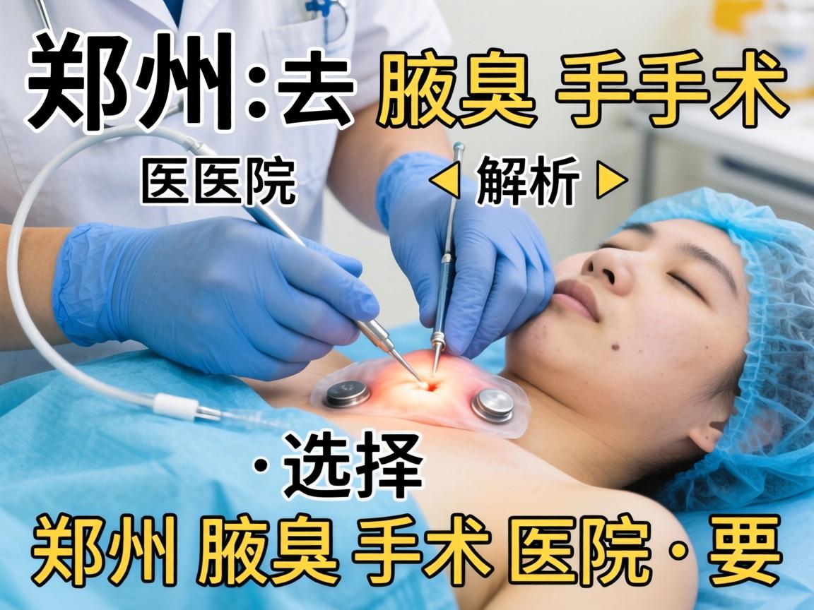 郑州去腋臭手术医院解析,选择郑州腋臭手术医院的要点 郑州去腋臭手术医院解析,选择郑州腋臭手术医院的要点