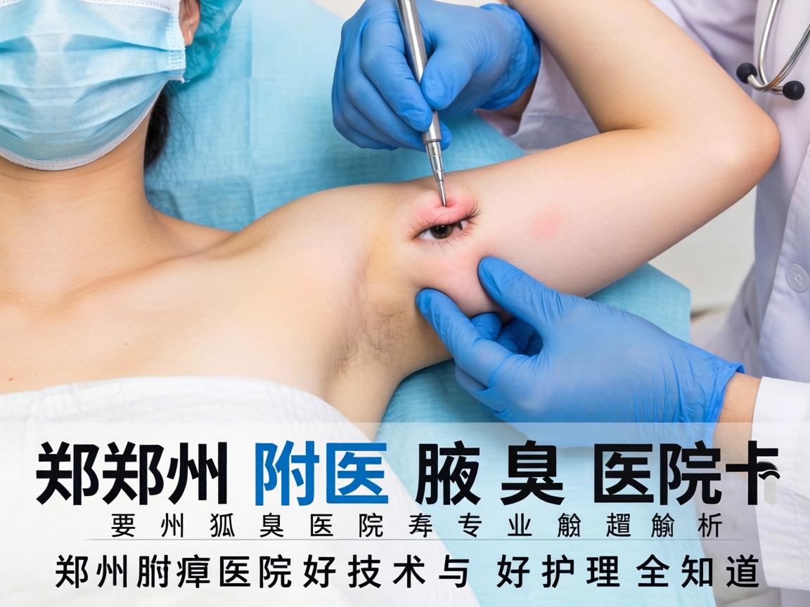 郑州附医腋臭医院专业解析，郑州狐臭医院好技术与好护理全知道