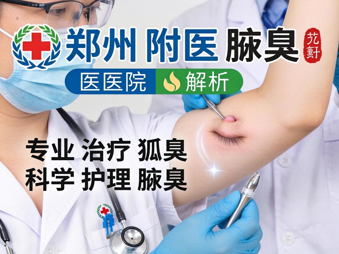 郑州附医腋臭医院解析，专业治疗狐臭，科学护理腋臭