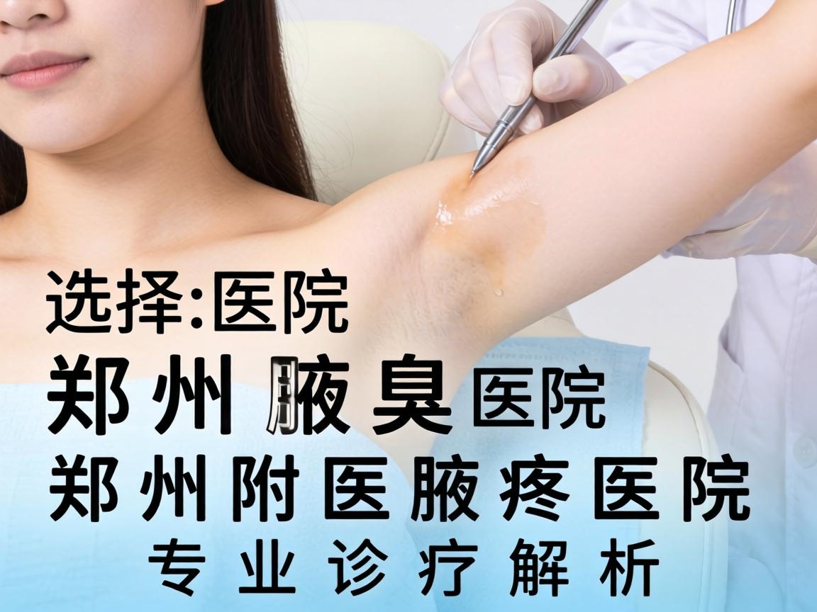选择郑州腋臭医院,郑州附医腋臭医院的专业诊疗解析 选择郑州腋臭医院,郑州附医腋臭医院的专业诊疗解析