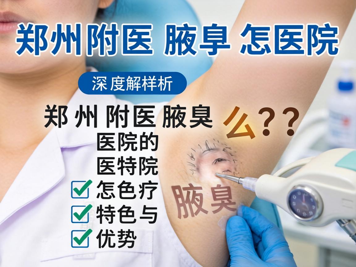 郑州附医腋臭医院怎么样？深度解析郑州附医腋臭医院的特色与优势