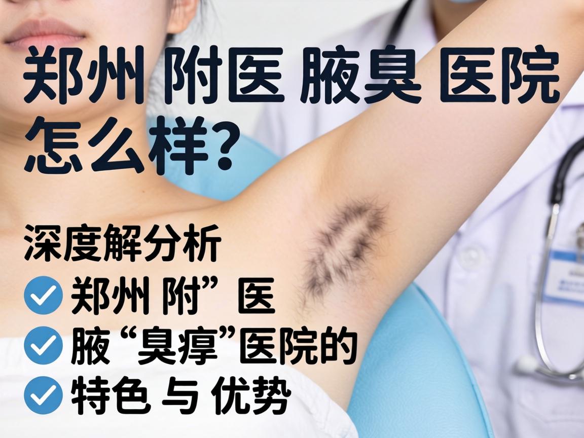 郑州附医腋臭医院怎么样？深度解析郑州附医腋臭医院的特色与优势