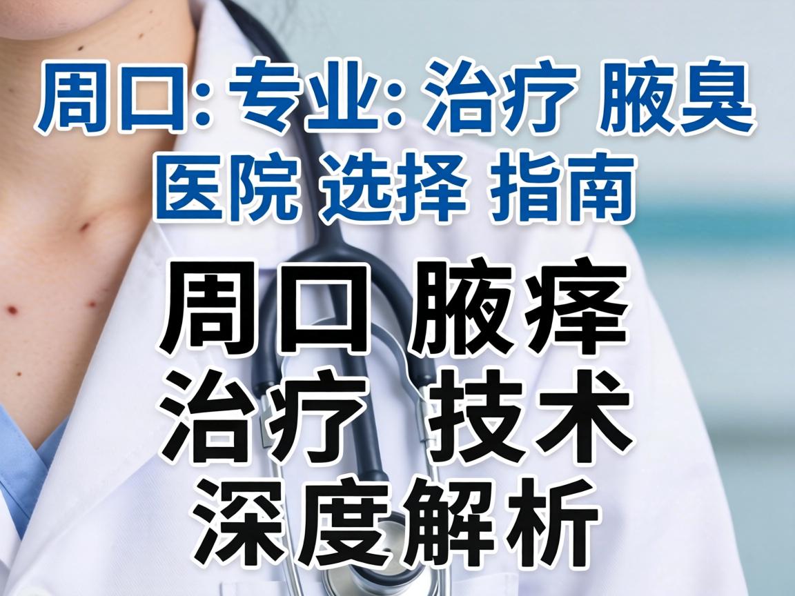 周口专业治疗腋臭医院选择指南，周口腋臭治疗技术深度解析