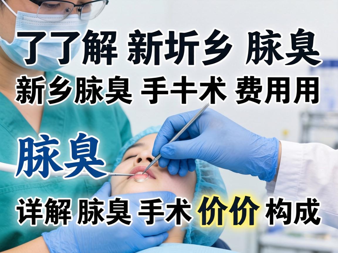 了解新乡腋臭手术费用，详解腋臭手术价格构成