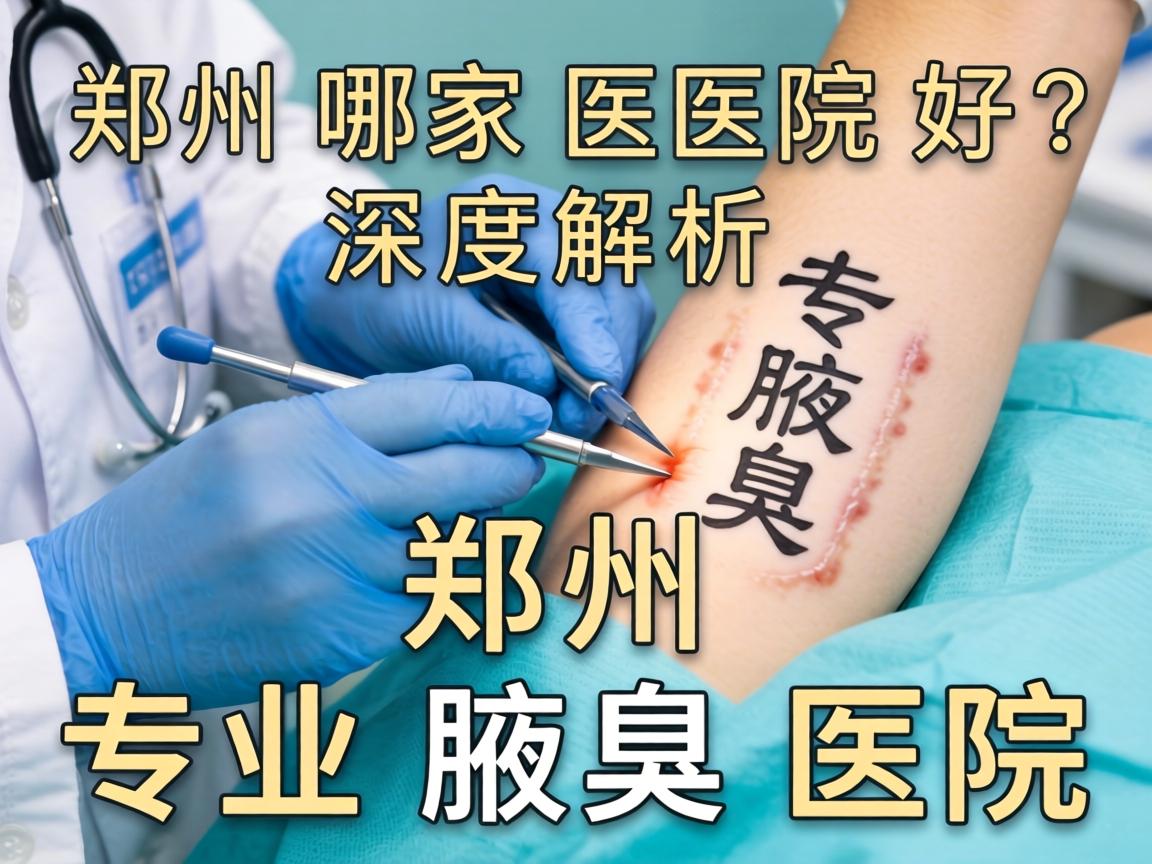 郑州腋臭手术哪家医院好？深度解析郑州专业腋臭医院
