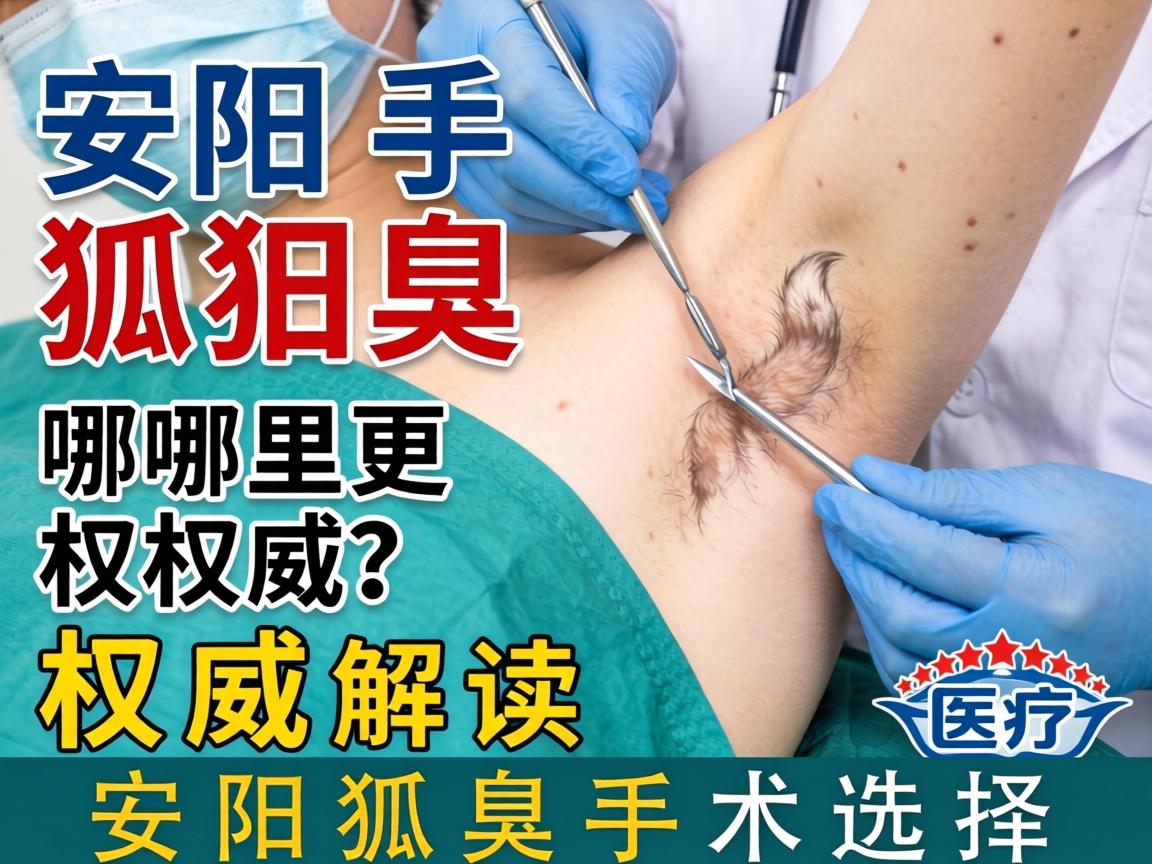 安阳狐臭手术哪里更权威？权威解读安阳狐臭手术选择