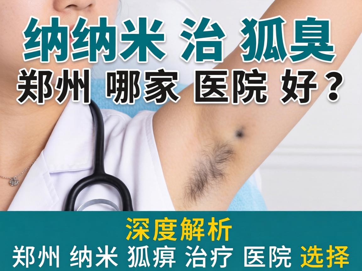 纳米治狐臭郑州哪家医院好？深度解析郑州纳米狐臭治疗医院选择