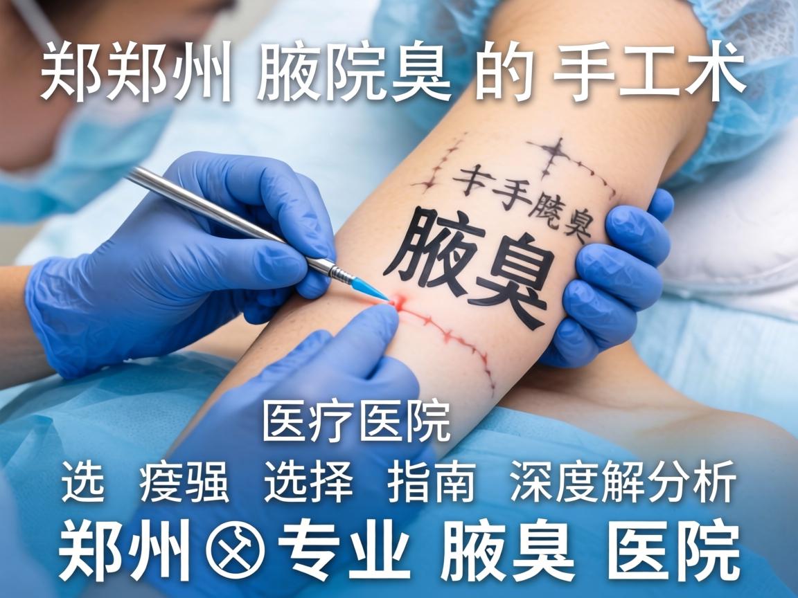 郑州腋臭手术医院选择指南，深度解析郑州专业腋臭医院