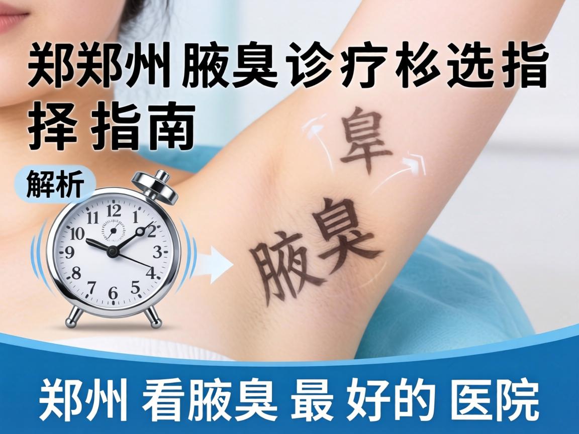 郑州腋臭诊疗选择指南,解析郑州看腋臭最好的医院 郑州腋臭诊疗选择指南,解析郑州看腋臭最好的医院
